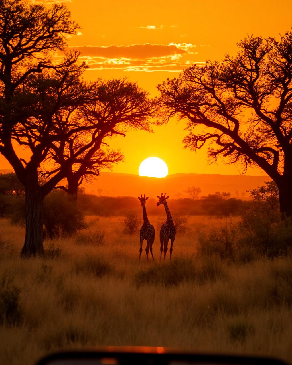 Golden Hour Game Drive